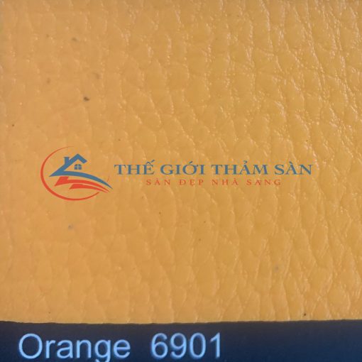 Sàn Vinyl Thể Thao Topflor ORANGE 6901