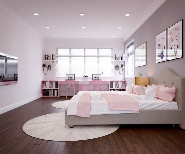Thảm phòng ngủ hình tròn
